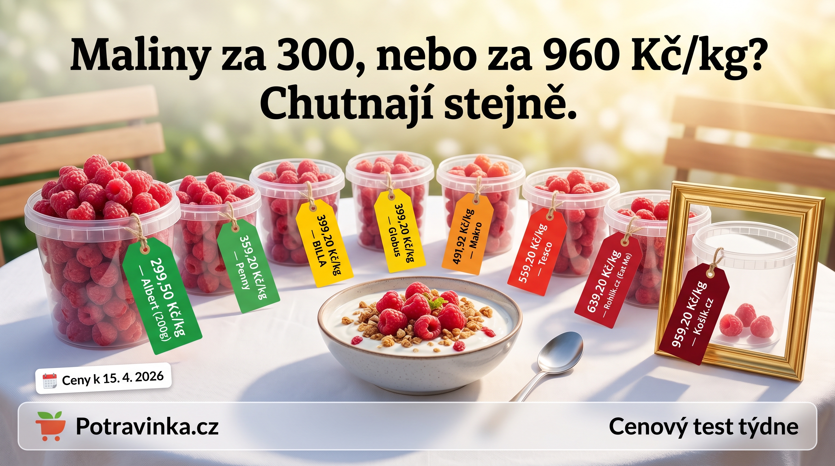 Test cenowy: Maliny